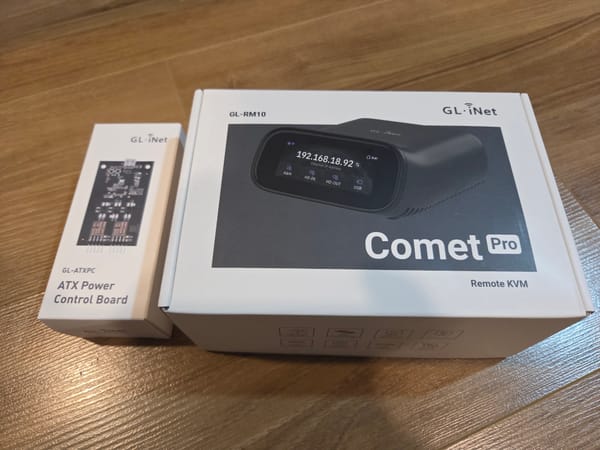 GL.iNet Comet Pro와 ATX Board 설치기: 홈서버 원격 KVM 구성
